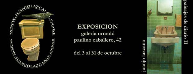 Exposición de Juanjo Lazcano en Galería Ormolú