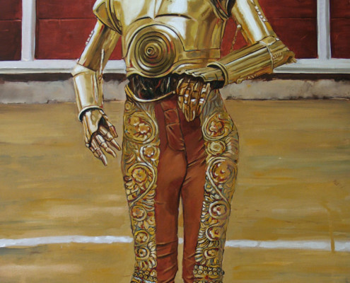 Oleo sobre tabla 50x88